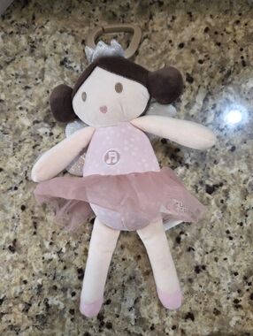 Dream Gro Pink Ballerina Fairy Lullaby Soother Musical Security Lovey Baby Doll